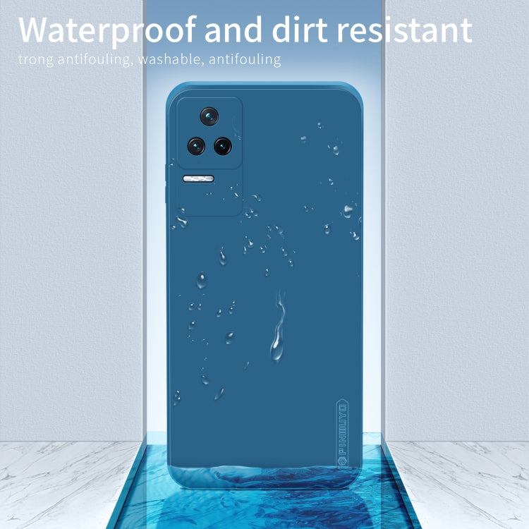 For Xiaomi Redmi K50 / K50 Pro PINWUYO Sense Series Liquid Silicone TPU Phone Case(Green) - More Brand by PINWUYO | Online Shopping South Africa | PMC Jewellery | Buy Now Pay Later Mobicred