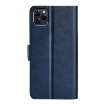 For Blackview A95 Dual-side Magnetic Buckle Leather Phone Case(Dark Blue) - More Brand by PMC Jewellery | Online Shopping South Africa | PMC Jewellery | Buy Now Pay Later Mobicred