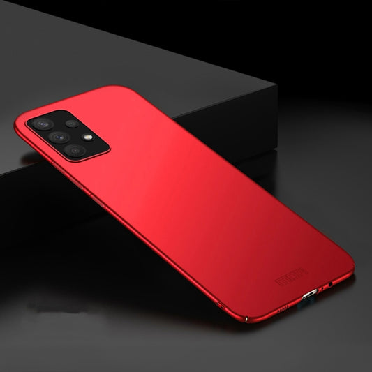 For Samsung Galaxy A32 4G MOFI Frosted PC Ultra-thin Hard Case(Red) - Galaxy Phone Cases by MOFI | Online Shopping South Africa | PMC Jewellery