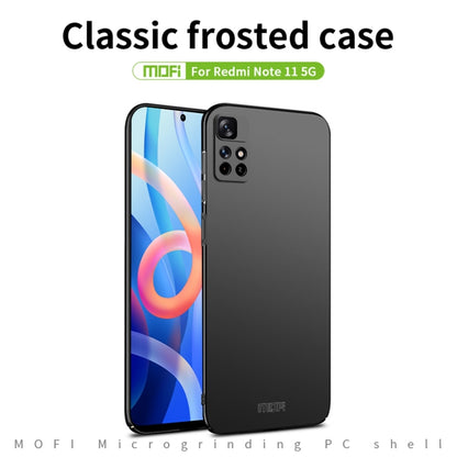 For Redmi Note 11 5G / Note11S 5G / Poco M4 Pro 5G MOFI Frosted PC Ultra-thin Hard  Phone Case(Red) - Xiaomi Cases by MOFI | Online Shopping South Africa | PMC Jewellery