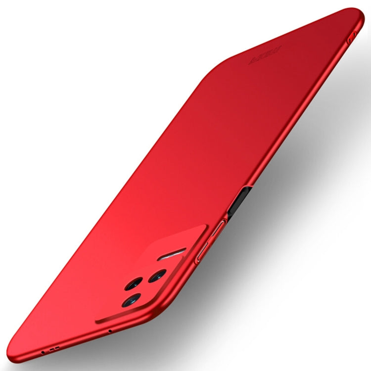 For Xiaomi Redmi K40S MOFI Frosted PC Ultra-thin Hard  Phone Case(Red) - Xiaomi Cases by MOFI | Online Shopping South Africa | PMC Jewellery