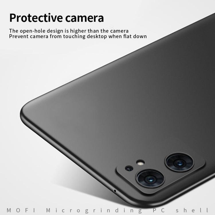 For OPPO Find X5 MOFI Frosted PC Ultra-thin Hard Case(Rose gold) - OPPO Cases by MOFI | Online Shopping South Africa | PMC TechLife