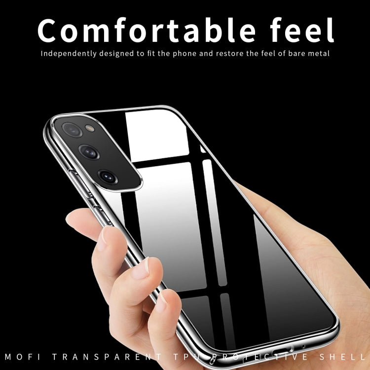 For Samsung Galaxy S20 FE / S20 FE 2022 MOFI Ming Series Ultra-thin TPU Phone Case(Transparent) - Galaxy S20 FE Cases by MOFI | Online Shopping South Africa | PMC Jewellery