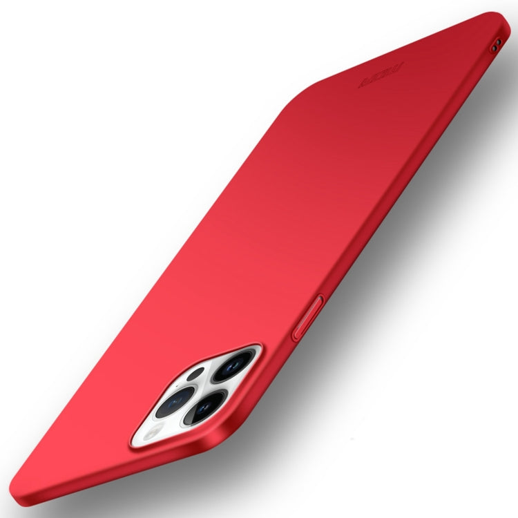 For iPhone 14 Pro Max MOFI Frosted PC Ultra-thin Hard Case (Red) - iPhone 14 Pro Max Cases by MOFI | Online Shopping South Africa | PMC TechLife | Buy Now Pay Later Mobicred