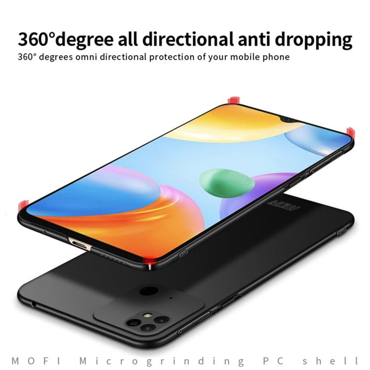 For Xiaomi Redmi 10C / Redmi 10 Power MOFI Frosted PC Ultra-thin Hard Case(Blue) - free shipping - PMC TechLife - Order now!