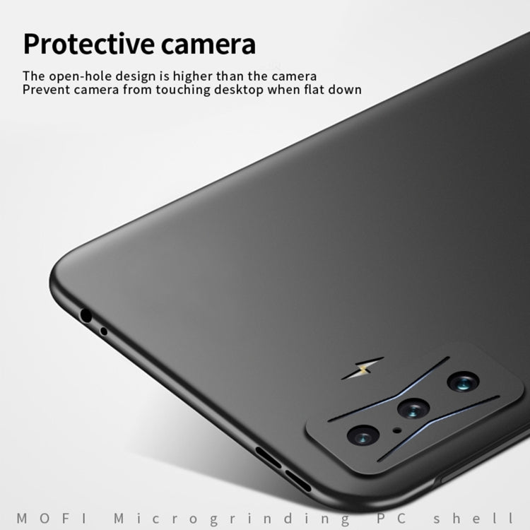For Xiaomi Redmi K50 Gaming MOFI Frosted PC Ultra-thin Hard Case(Blue) - Xiaomi Cases by MOFI | Online Shopping South Africa | PMC TechLife | Buy Now Pay Later Mobicred