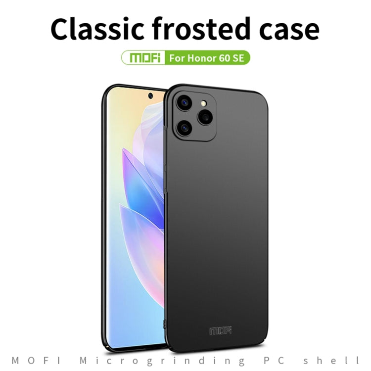 For Honor 60 SE MOFI Frosted PC Ultra-thin Hard Case(Blue) - Honor Cases by MOFI | Online Shopping South Africa | PMC Jewellery