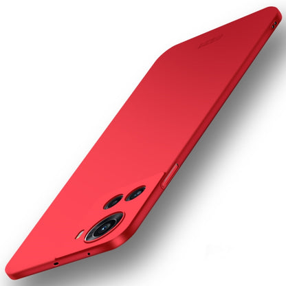 For OnePlus Ace 5G / 10R 5G MOFI Frosted PC Ultra-thin Hard Case(Red) - OnePlus Cases by MOFI | Online Shopping South Africa | PMC Jewellery