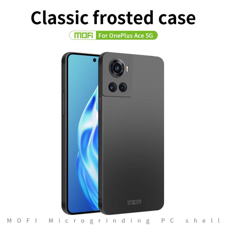 For OnePlus Ace 5G / 10R 5G MOFI Frosted PC Ultra-thin Hard Case(Red) - OnePlus Cases by MOFI | Online Shopping South Africa | PMC TechLife | Buy Now Pay Later Mobicred