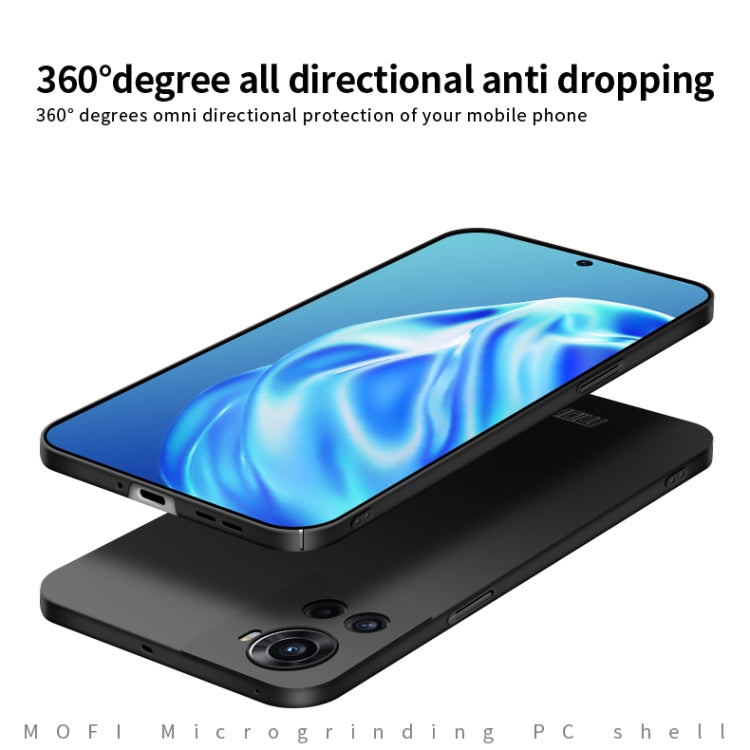 For OnePlus Ace 5G / 10R 5G MOFI Frosted PC Ultra-thin Hard Case(Red) - OnePlus Cases by MOFI | Online Shopping South Africa | PMC TechLife | Buy Now Pay Later Mobicred