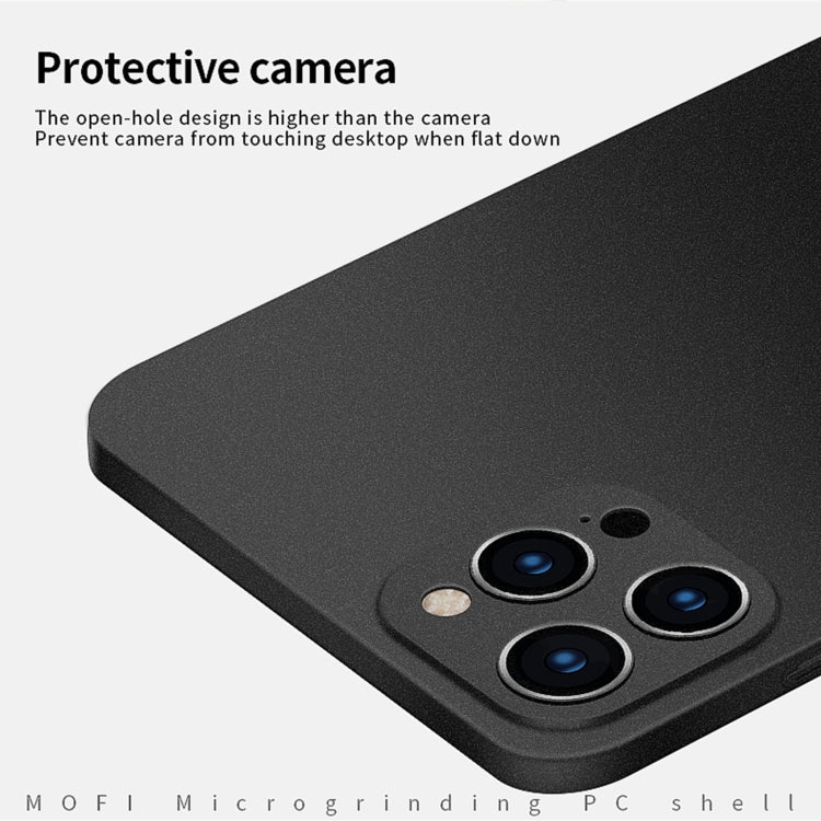 For iPhone 14 Pro Max MOFI Fandun Series Frosted PC Ultra-thin Phone Case(Black) - iPhone 14 Pro Max Cases by MOFI | Online Shopping South Africa | PMC Jewellery