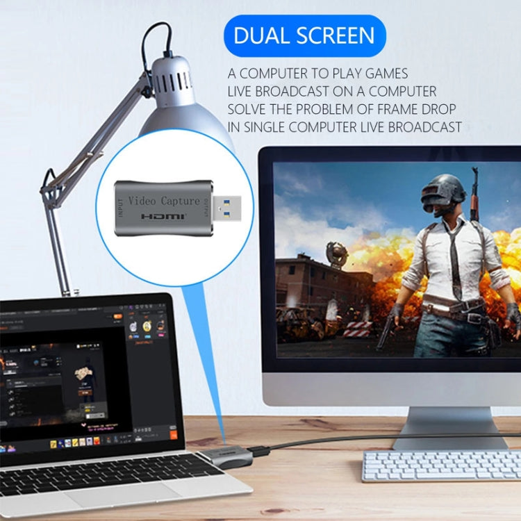 USB 3.0 to HDMI Full HD 1080P 60fps Game Video Capture - Video Capture Solutions by PMC Jewellery | Online Shopping South Africa | PMC Jewellery | Buy Now Pay Later Mobicred