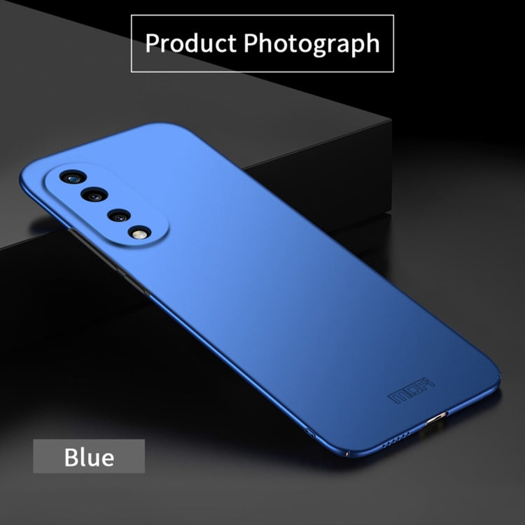 For Honor 70 Pro MOFI Frosted PC Ultra-thin Hard Case(Blue) - Honor Cases by MOFI | Online Shopping South Africa | PMC TechLife | Buy Now Pay Later Mobicred
