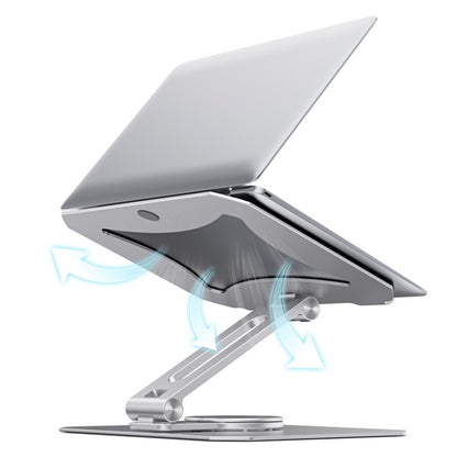 BONERUY L02 Laptop Stand 360 Degrees Rotating Dissipation Heat Aluminum Alloly Holder - Laptop Stand by BONERUY | Online Shopping South Africa | PMC Jewellery | Buy Now Pay Later Mobicred