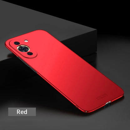 For Huawei Nova 10 Pro MOFI Frosted PC Ultra-thin Hard Case(Red) - Huawei Cases by MOFI | Online Shopping South Africa | PMC Jewellery