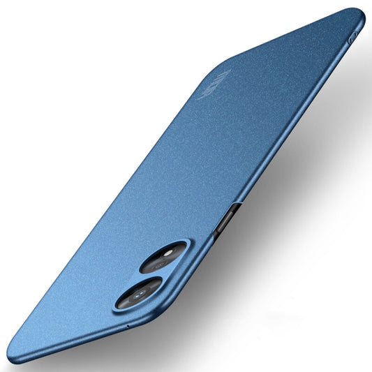 For OPPO A97 5G MOFI Frosted PC Ultra-thin Hard Phone Case(Blue) - OPPO Cases by MOFI | Online Shopping South Africa | PMC Jewellery