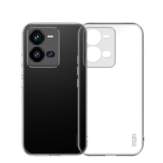 For vivo V25 MOFI Ming Series Ultra-thin TPU Phone Case(Transparent) - vivo Cases by MOFI | Online Shopping South Africa | PMC Jewellery