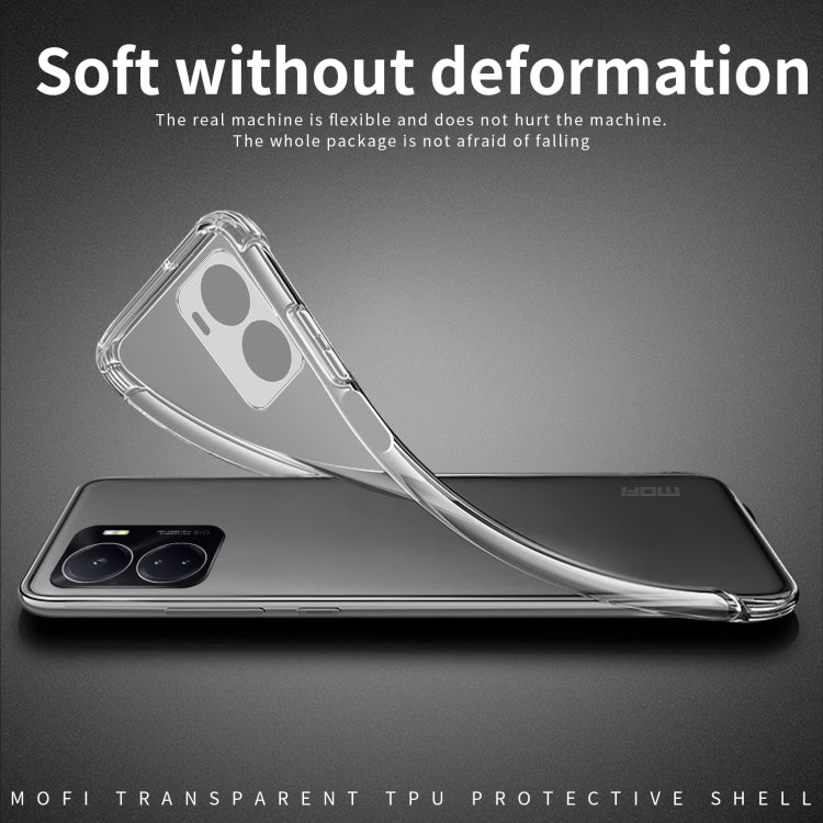 For vivo iQOO Z6 MOFI Ming Series Ultra-thin TPU Phone Case(Transparent) - vivo Cases by MOFI | Online Shopping South Africa | PMC Jewellery