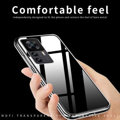 For Xiaomi 12T / 12T Pro MOFI Ming Series Ultra-thin TPU Phone Case(Transparent) - Xiaomi Cases by MOFI | Online Shopping South Africa | PMC Jewellery