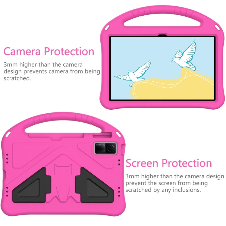 For Huawei Matepad 10.4 2022 EVA Shockproof Tablet Case with Holder(Rose Red) - Huawei Cases by PMC TechLife | Online Shopping South Africa | PMC TechLife | Buy Now Pay Later Mobicred