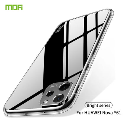 For Huawei Nova Y61 MOFI Ming Series Ultra-thin TPU Phone Case(Transparent) - Huawei Cases by MOFI | Online Shopping South Africa | PMC Jewellery