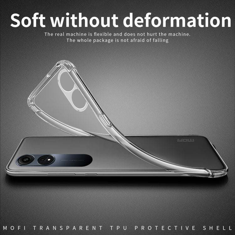 For OPPO A1 Pro MOFI Ming Series Ultra-thin TPU Phone Case(Transparent) - OPPO Cases by MOFI | Online Shopping South Africa | PMC Jewellery