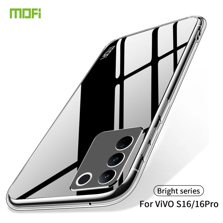 For vivo S16 / S16 Pro MOFI Ming Series Ultra-thin TPU Phone Case(Transparent) - vivo Cases by MOFI | Online Shopping South Africa | PMC Jewellery