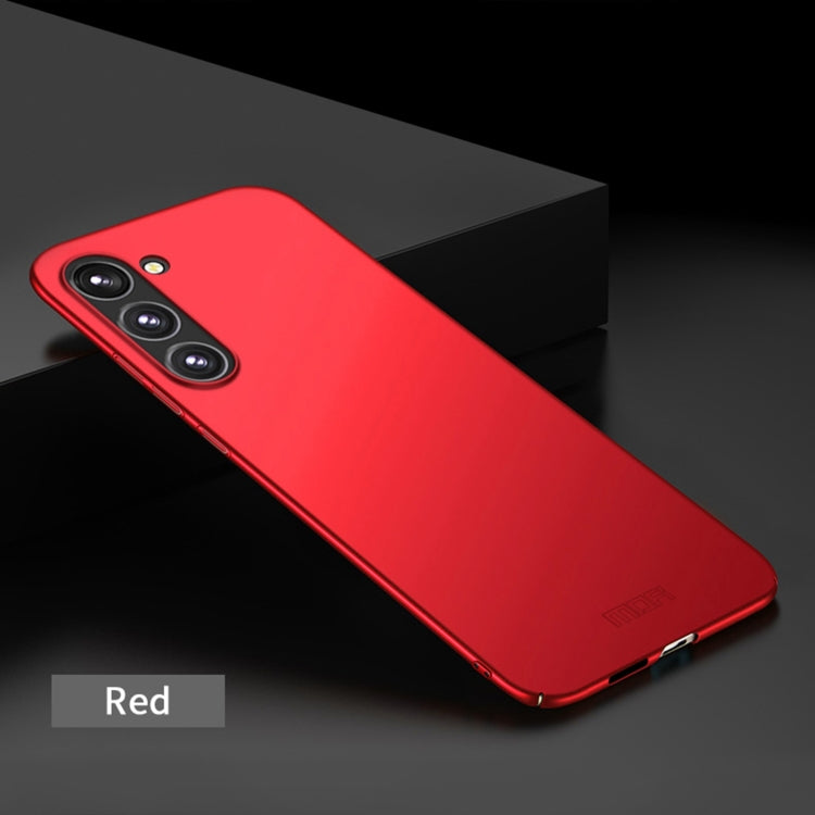 For Samsung Galaxy S24 5G MOFI Frosted PC Ultra-thin Hard Phone Case(Red) - Galaxy S24 5G Cases by MOFI | Online Shopping South Africa | PMC Jewellery