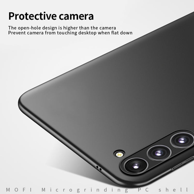 For Samsung Galaxy S24+ 5G MOFI Frosted PC Ultra-thin Hard Phone Case(Blue) - Galaxy S24+ 5G Cases by MOFI | Online Shopping South Africa | PMC TechLife
