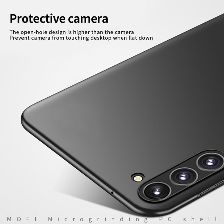 For Samsung Galaxy A55 5G MOFI Frosted PC Ultra-thin Hard Phone Case(Black) - Galaxy Phone Cases by MOFI | Online Shopping South Africa | PMC TechLife | Buy Now Pay Later Mobicred