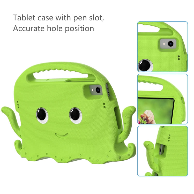 For Huawei MatePad 10.4 Octopus Style EVA PC Tablet Case(Grass Green) - Huawei by PMC TechLife | Online Shopping South Africa | PMC TechLife | Buy Now Pay Later Mobicred