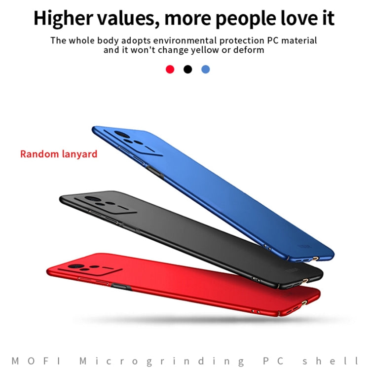 For Xiaomi Redmi K60E MOFI Frosted Ultra-thin PC Hard Case(Black) - Xiaomi Cases by MOFI | Online Shopping South Africa | PMC TechLife