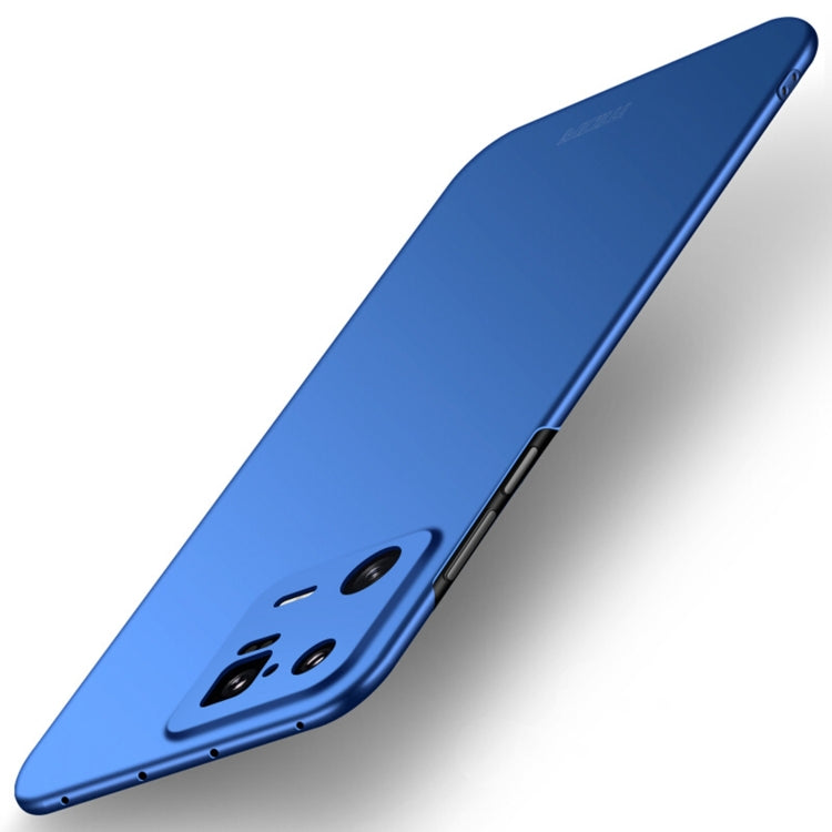 For Xiaomi 13 Pro MOFI Frosted Ultra-thin PC Hard Case(Blue) - Xiaomi Cases by MOFI | Online Shopping South Africa | PMC TechLife | Buy Now Pay Later Mobicred