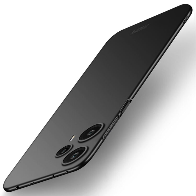 For?Redmi Note 12 Turbo 5G MOFI Micro-Frosted PC Ultra-thin Hard Phone Case(Black) - Xiaomi Cases by MOFI | Online Shopping South Africa | PMC TechLife