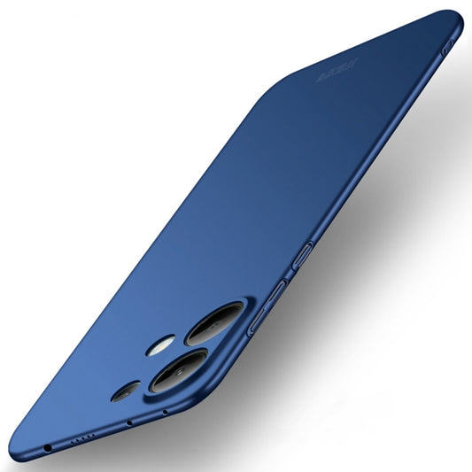 For Xiaomi Redmi Note 13 Pro 4G MOFI Micro-Frosted PC Ultra-thin Hard Phone Case(Blue) - Xiaomi Cases by MOFI | Online Shopping South Africa | PMC Jewellery | Buy Now Pay Later Mobicred