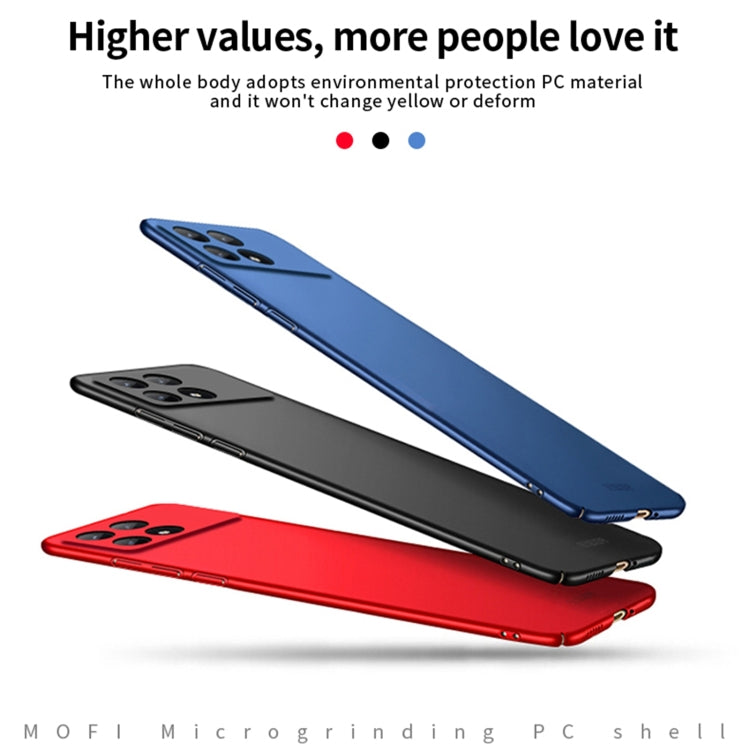 For Xiaomi Redmi K70 / K70 Pro MOFI Micro-Frosted PC Ultra-thin Hard Phone Case(Red) - K70 Pro Cases by MOFI | Online Shopping South Africa | PMC Jewellery | Buy Now Pay Later Mobicred