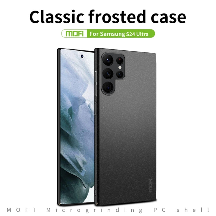 For Samsung Galaxy S24 Ultra 5G MOFI Fandun Series Frosted PC Ultra-thin All-inclusive Phone Case(Black) - Galaxy S24 Ultra 5G Cases by MOFI | Online Shopping South Africa | PMC Jewellery