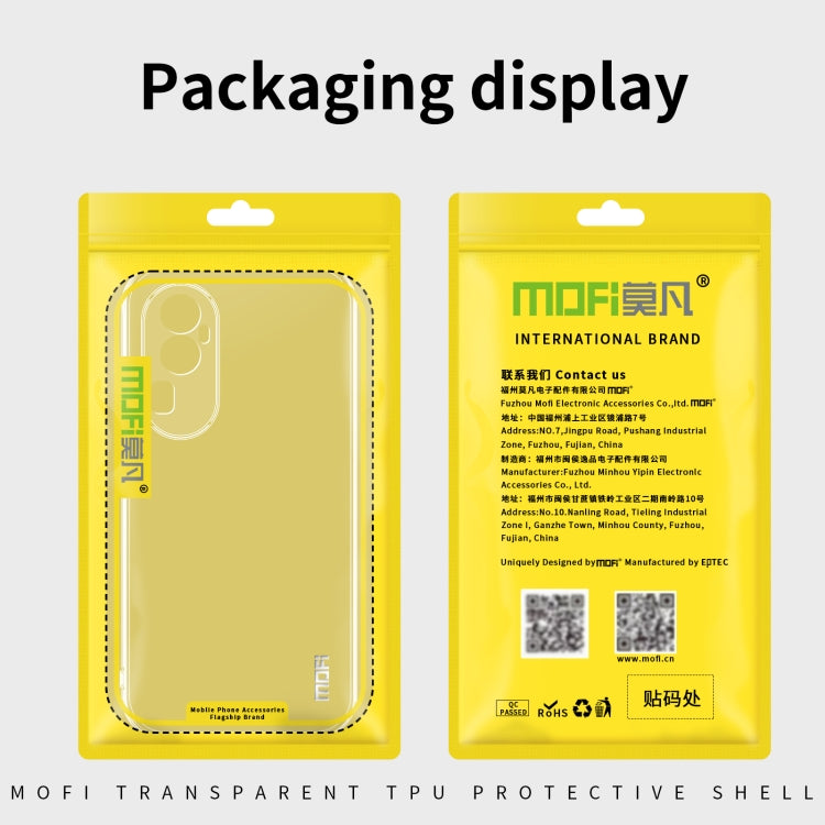 For OPPO A2 Pro MOFI Ming Series Transparent Ultra-thin TPU Phone Case(Transparent) - A2 Pro Cases by MOFI | Online Shopping South Africa | PMC Jewellery