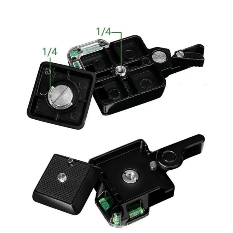 QR40 Aluminum Alloy Tripod Quick Release Plate - Quick Release Plate by PMC TechLife | Online Shopping South Africa | PMC TechLife | Buy Now Pay Later Mobicred