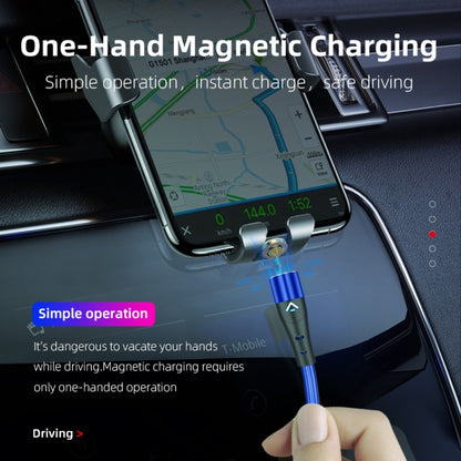 ENKAY 2 in 1 3A USB to 8 Pin + Type-C Magnetic Fast Charging Data Cable, Length:1m(Red) - Charging Cable & Head by ENKAY | Online Shopping South Africa | PMC Jewellery | Buy Now Pay Later Mobicred