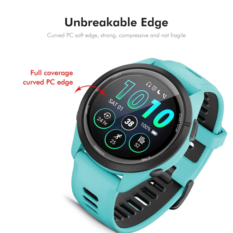For Garmin Forerunner 245 / 245 Music ENKAY 3D Full Coverage Soft PC Edge PMMA HD Screen Protector Film - free shipping - PMC TechLife - Order now!
