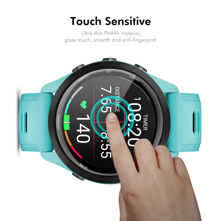 For Garmin Forerunner 265S 2pcs ENKAY 3D Full Coverage Soft PC Edge PMMA HD Screen Protector Film - free shipping - PMC TechLife - Order now!
