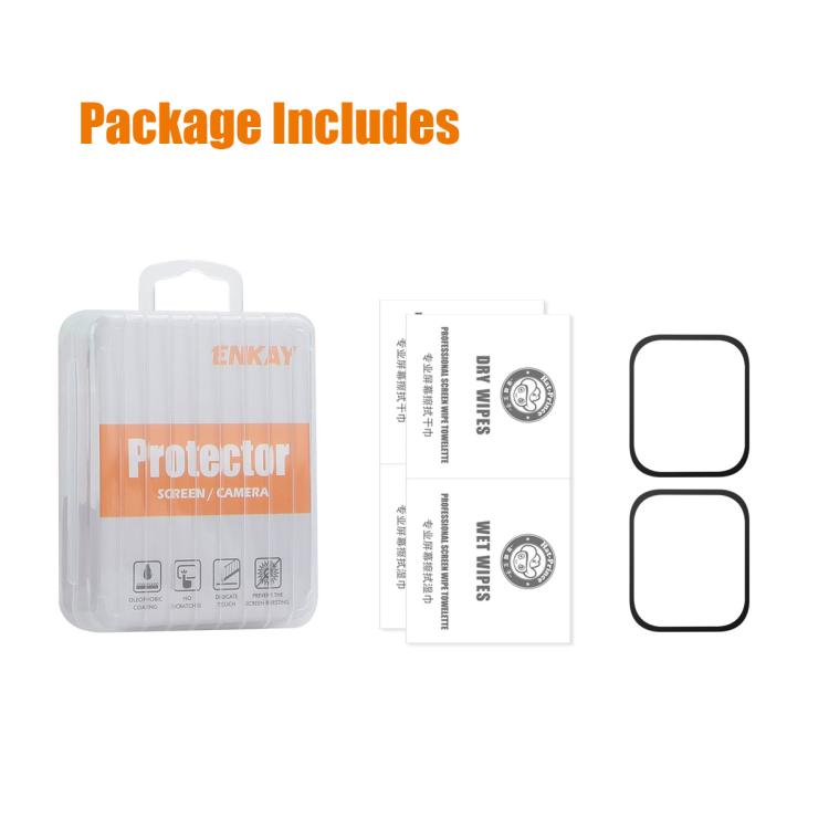 For Garmin Venu X1 2pcs ENKAY 3D Full Coverage Soft PC Edge PMMA HD Screen Protector Film - free shipping - PMC TechLife - Order now!