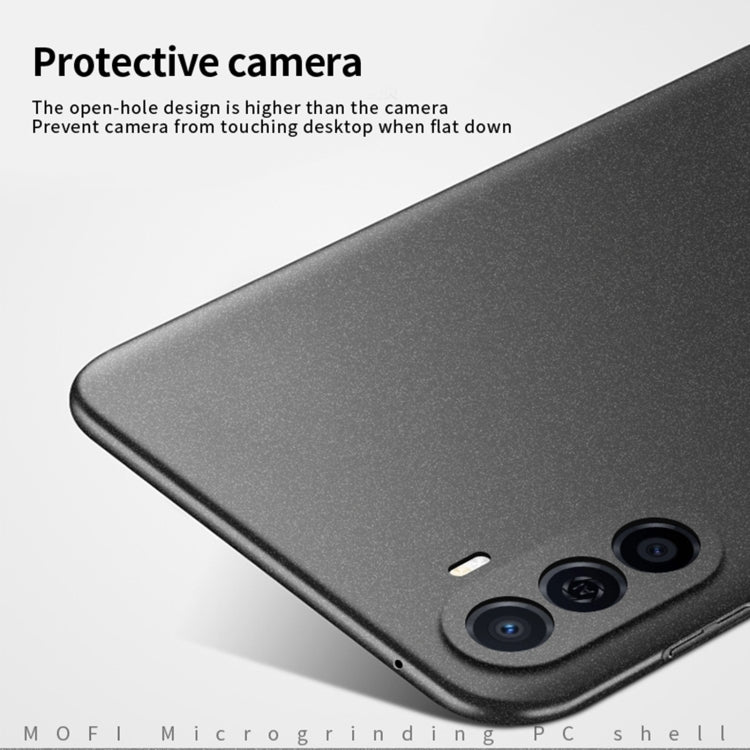 For Huawei Enjoy 50 / nova Y70 Plus MOFI Fandun Series Frosted PC Ultra-thin All-inclusive Phone Case(Gray) - Huawei Cases by MOFI | Online Shopping South Africa | PMC Jewellery