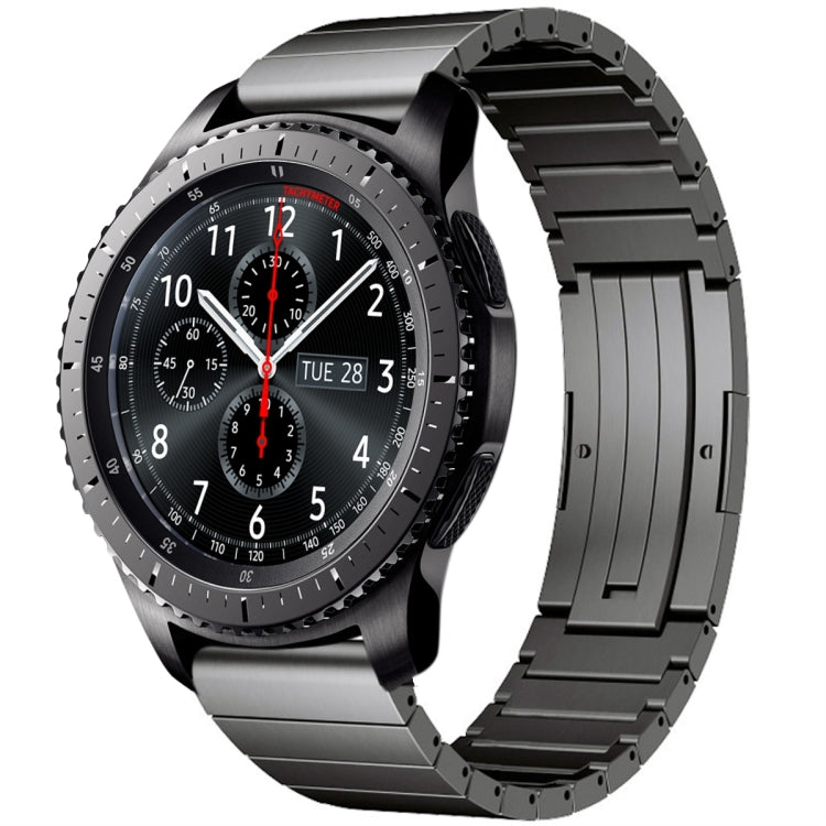 For Samsung Gear S3 Frontier One Bead Titanium Alloy Watch Band(Gray) - Watch Bands by PMC TechLife | Online Shopping South Africa | PMC TechLife