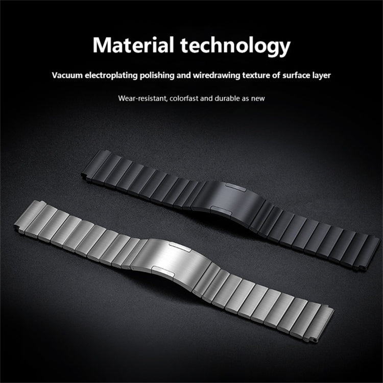 For Samsung Galaxy Watch 46mm One Bead Titanium Alloy Watch Band(Silver) - Watch Bands by PMC TechLife | Online Shopping South Africa | PMC TechLife