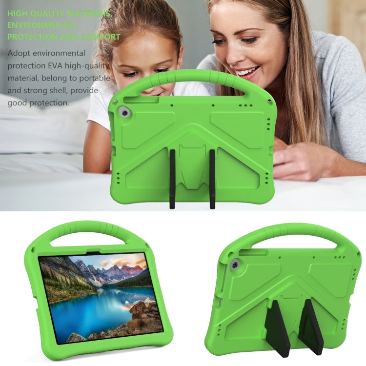 For Google Pixel Tablet 11 2023 EVA Shockproof Tablet Case with Holder(Green) - Google by PMC TechLife | Online Shopping South Africa | PMC TechLife | Buy Now Pay Later Mobicred