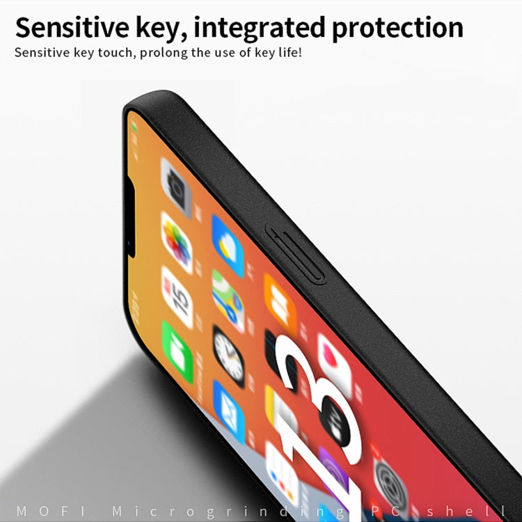 For iPhone 15 Plus  MOFI Fandun Series Frosted PC Ultra-thin All-inclusive Phone Case(Gray) - free shipping - PMC TechLife - Order now!