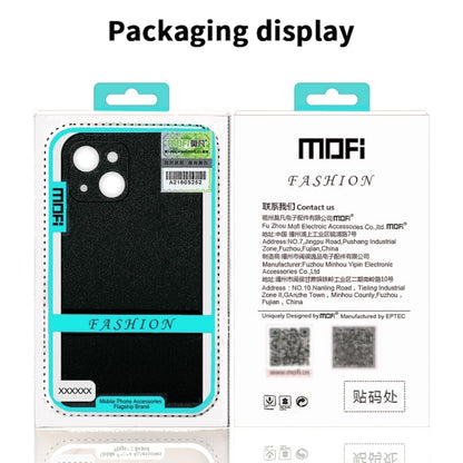 For iPhone 15 MOFI Fandun Series Frosted PC Ultra-thin All-inclusive Phone Case(Black) - iPhone 15 Cases by MOFI | Online Shopping South Africa | PMC Jewellery