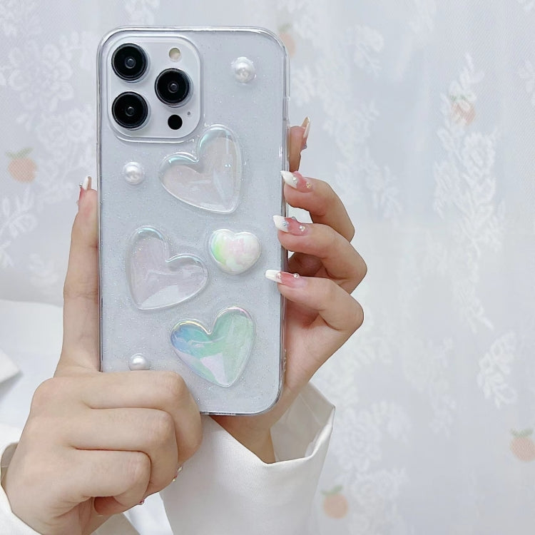 For iPhone SE 2022 / 7 / 8 Love Epoxy TPU Phone Case(Pink) - free shipping - PMC TechLife - Order now!